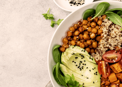 Leckere Salatbowl